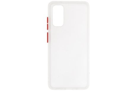 BAOHU Hoesje Geschikt voor de Samsung Galaxy S20 - Hard Case Backcover Telefoonhoesje - Transparant