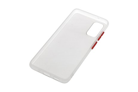 BAOHU Hoesje Geschikt voor de Samsung Galaxy S20 - Hard Case Backcover Telefoonhoesje - Transparant