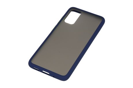 BAOHU Hoesje Geschikt voor de Samsung Galaxy S20 - Hard Case Backcover Telefoonhoesje - Blauw