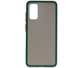BAOHU Hoesje Geschikt voor de Samsung Galaxy S20 - Hard Case Backcover Telefoonhoesje - Donker Groen