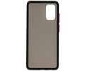 Samsung Galaxy S20 Plus Hoesje Hard Case Backcover Telefoonhoesje Zwart