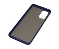 BAOHU Hoesje Geschikt voor de Samsung Galaxy S20 Plus - Hard Case Backcover Telefoonhoesje - Blauw