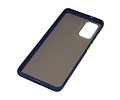 Samsung Galaxy S20 Plus Hoesje Hard Case Backcover Telefoonhoesje Blauw