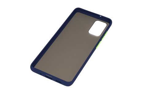 BAOHU Hoesje Geschikt voor de Samsung Galaxy S20 Plus - Hard Case Backcover Telefoonhoesje - Blauw