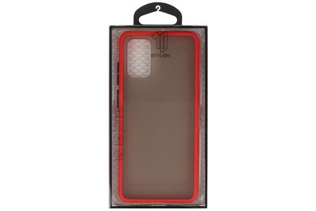 BAOHU Hoesje Geschikt voor de Samsung Galaxy S20 Plus - Hard Case Backcover Telefoonhoesje - Rood
