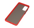BAOHU Hoesje Geschikt voor de Samsung Galaxy S20 Plus - Hard Case Backcover Telefoonhoesje - Rood