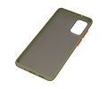 Samsung Galaxy S20 Plus Hoesje Hard Case Backcover Telefoonhoesje Groen