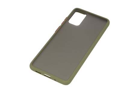 BAOHU Hoesje Geschikt voor de Samsung Galaxy S20 Plus - Hard Case Backcover Telefoonhoesje - Groen