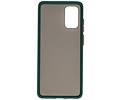 BAOHU Hoesje Geschikt voor de Samsung Galaxy S20 Plus - Hard Case Backcover Telefoonhoesje - Donker Groen