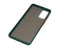 BAOHU Hoesje Geschikt voor de Samsung Galaxy S20 Plus - Hard Case Backcover Telefoonhoesje - Donker Groen