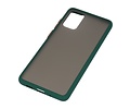 BAOHU Hoesje Geschikt voor de Samsung Galaxy S20 Plus - Hard Case Backcover Telefoonhoesje - Donker Groen