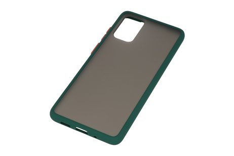 Samsung Galaxy S20 Plus Hoesje Hard Case Backcover Telefoonhoesje Donker Groen