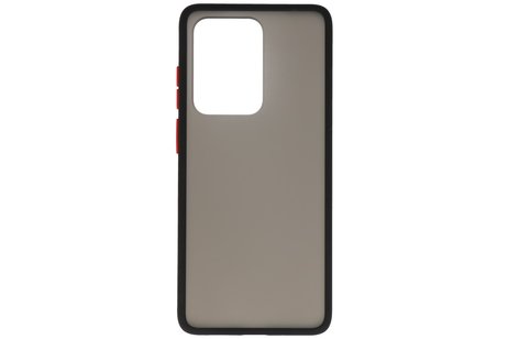 BAOHU Hoesje Geschikt voor de Samsung Galaxy S20 Ultra - Hard Case Backcover Telefoonhoesje - Zwart