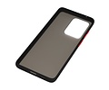 Samsung Galaxy S20 Ultra Hoesje Hard Case Backcover Telefoonhoesje Zwart