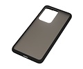 Samsung Galaxy S20 Ultra Hoesje Hard Case Backcover Telefoonhoesje Zwart