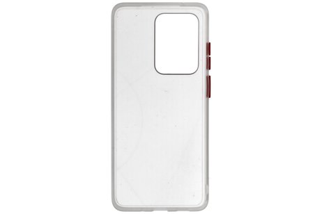 BAOHU Hoesje Geschikt voor de Samsung Galaxy S20 Ultra - Hard Case Backcover Telefoonhoesje - Transparant