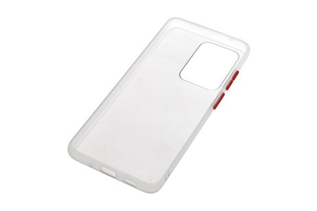 BAOHU Hoesje Geschikt voor de Samsung Galaxy S20 Ultra - Hard Case Backcover Telefoonhoesje - Transparant