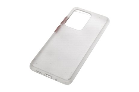 BAOHU Hoesje Geschikt voor de Samsung Galaxy S20 Ultra - Hard Case Backcover Telefoonhoesje - Transparant