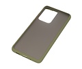BAOHU Hoesje Geschikt voor de Samsung Galaxy S20 Ultra - Hard Case Backcover Telefoonhoesje - Groen