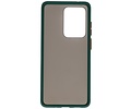 Samsung Galaxy S20 Ultra Hoesje Hard Case Backcover Telefoonhoesje Donker Groen