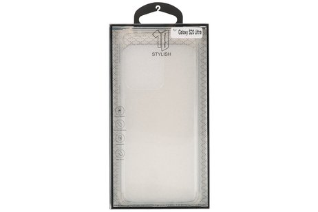 BAOHU Schokbestendig Back Cover Hoesje - Shockproof Telefoonhoesje -  Geschikt voor  Samsung Galaxy S20 Ultra - Transparant