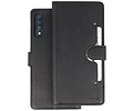 BAOHU KAIYUE - Luxe Portemonnee Hoesje - Pasjeshouder Telefoonhoesje - Wallet Case - Geschikt voor Samsung Galaxy A70 - Zwart