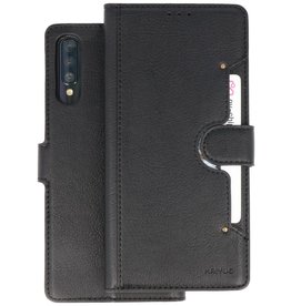 BAOHU KAIYUE - Luxe Portemonnee Hoesje Samsung Galaxy A70 - Zwart
