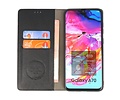 KAIYUE - Luxe Portemonnee Hoesje - Pasjeshouder Telefoonhoesje - Wallet Case - Geschikt voor Samsung Galaxy A70 - Zwart