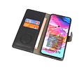 BAOHU KAIYUE - Luxe Portemonnee Hoesje - Pasjeshouder Telefoonhoesje - Wallet Case - Geschikt voor Samsung Galaxy A70 - Zwart