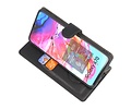 BAOHU KAIYUE - Luxe Portemonnee Hoesje - Pasjeshouder Telefoonhoesje - Wallet Case - Geschikt voor Samsung Galaxy A70 - Zwart