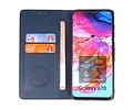 BAOHU KAIYUE - Luxe Portemonnee Hoesje - Pasjeshouder Telefoonhoesje - Wallet Case - Geschikt voor Samsung Galaxy A70 - Navy