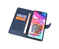 BAOHU KAIYUE - Luxe Portemonnee Hoesje - Pasjeshouder Telefoonhoesje - Wallet Case - Geschikt voor Samsung Galaxy A70 - Navy