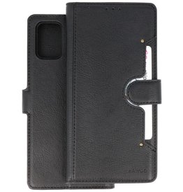 BAOHU KAIYUE - Luxe Portemonnee Hoesje Samsung Galaxy A71 - Zwart