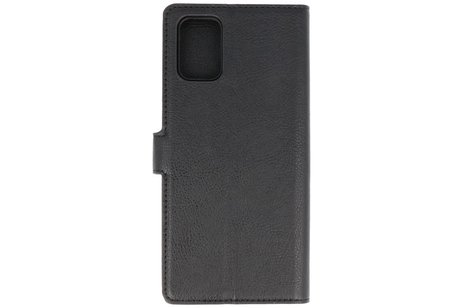 BAOHU KAIYUE - Luxe Portemonnee Hoesje - Pasjeshouder Telefoonhoesje - Wallet Case - Geschikt voor Samsung Galaxy A71 - Zwart