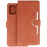 BAOHU KAIYUE - Luxe Portemonnee Hoesje Samsung Galaxy A71 - Bruin