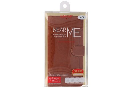 BAOHU KAIYUE - Luxe Portemonnee Hoesje - Pasjeshouder Telefoonhoesje - Wallet Case - Geschikt voor Samsung Galaxy S20 - Bruin