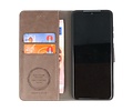 KAIYUE - Luxe Portemonnee Hoesje - Pasjeshouder Telefoonhoesje - Wallet Case - Geschikt voor Samsung Galaxy S20 - Grijs