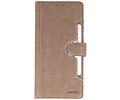 KAIYUE - Luxe Portemonnee Hoesje - Pasjeshouder Telefoonhoesje - Wallet Case - Geschikt voor Samsung Galaxy S20 - Grijs