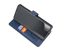 BAOHU KAIYUE - Luxe Portemonnee Hoesje - Pasjeshouder Telefoonhoesje - Wallet Case - Geschikt voor Samsung Galaxy S20 Plus - Navy