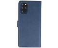 BAOHU KAIYUE - Luxe Portemonnee Hoesje - Pasjeshouder Telefoonhoesje - Wallet Case - Geschikt voor Samsung Galaxy S20 Plus - Navy