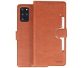BAOHU KAIYUE - Luxe Portemonnee Hoesje - Pasjeshouder Telefoonhoesje - Wallet Case - Geschikt voor Samsung Galaxy S20 Plus - Bruin