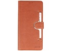 KAIYUE - Luxe Portemonnee Hoesje - Pasjeshouder Telefoonhoesje - Wallet Case - Geschikt voor Samsung Galaxy S20 Plus - Bruin