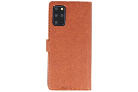 BAOHU KAIYUE - Luxe Portemonnee Hoesje - Pasjeshouder Telefoonhoesje - Wallet Case - Geschikt voor Samsung Galaxy S20 Plus - Bruin