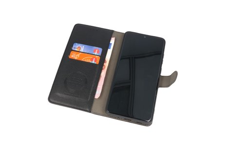 BAOHU KAIYUE - Luxe Portemonnee Hoesje - Pasjeshouder Telefoonhoesje - Wallet Case - Geschikt voor Samsung Galaxy S20 Ultra - Zwart