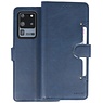 BAOHU KAIYUE - Luxe Portemonnee Hoesje Samsung Galaxy S20 Ultra - Navy