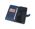 KAIYUE - Luxe Portemonnee Hoesje - Pasjeshouder Telefoonhoesje - Wallet Case - Geschikt voor Samsung Galaxy S20 Ultra - Navy