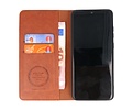 KAIYUE - Luxe Portemonnee Hoesje - Pasjeshouder Telefoonhoesje - Wallet Case - Geschikt voor Samsung Galaxy S20 Ultra - Bruin