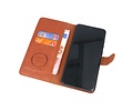 BAOHU KAIYUE - Luxe Portemonnee Hoesje - Pasjeshouder Telefoonhoesje - Wallet Case - Geschikt voor Samsung Galaxy S20 Ultra - Bruin