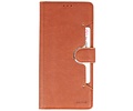 KAIYUE - Luxe Portemonnee Hoesje - Pasjeshouder Telefoonhoesje - Wallet Case - Geschikt voor Samsung Galaxy S20 Ultra - Bruin