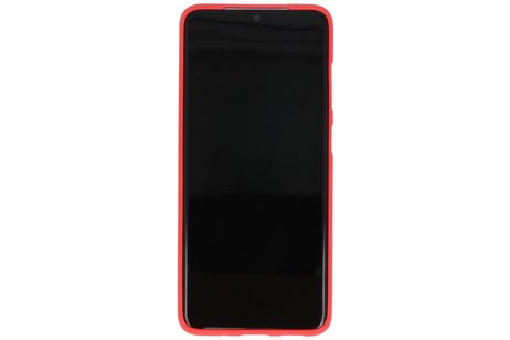 BAOHU Hoesje Geschikt voor de Samsung Galaxy S20 - Backcover Color Telefoonhoesje - Rood